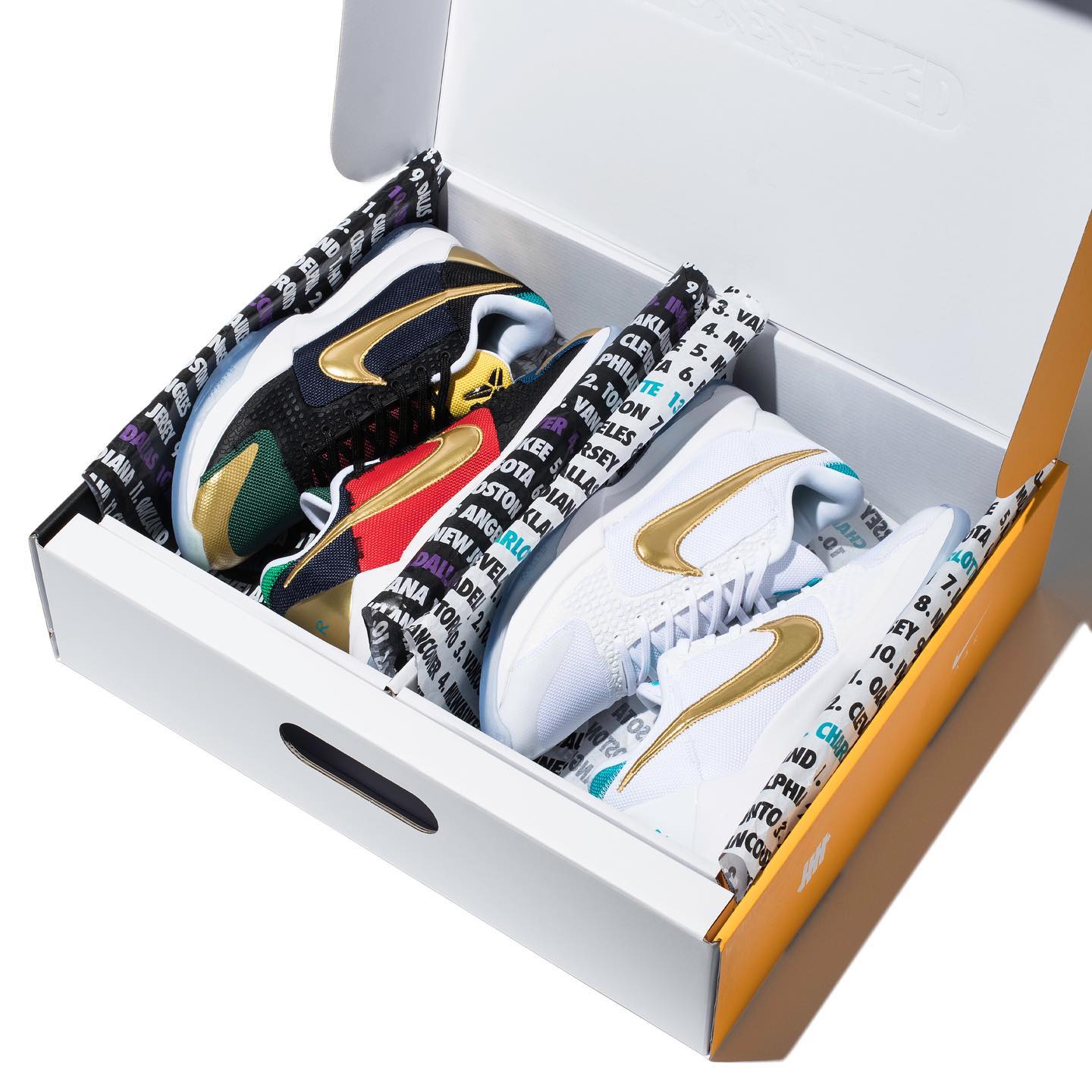 UNDEFEATED x NIKE Kobe V Protro “What If” Pack In June of 1996, 12
