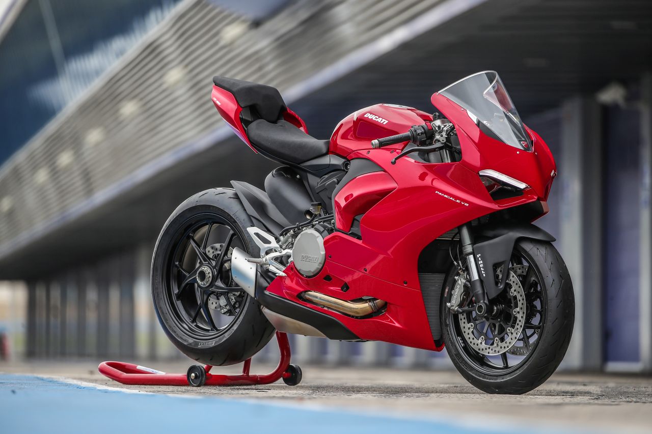 The Ducati Panigale V2 is the marque's first BS6 motorcycle in