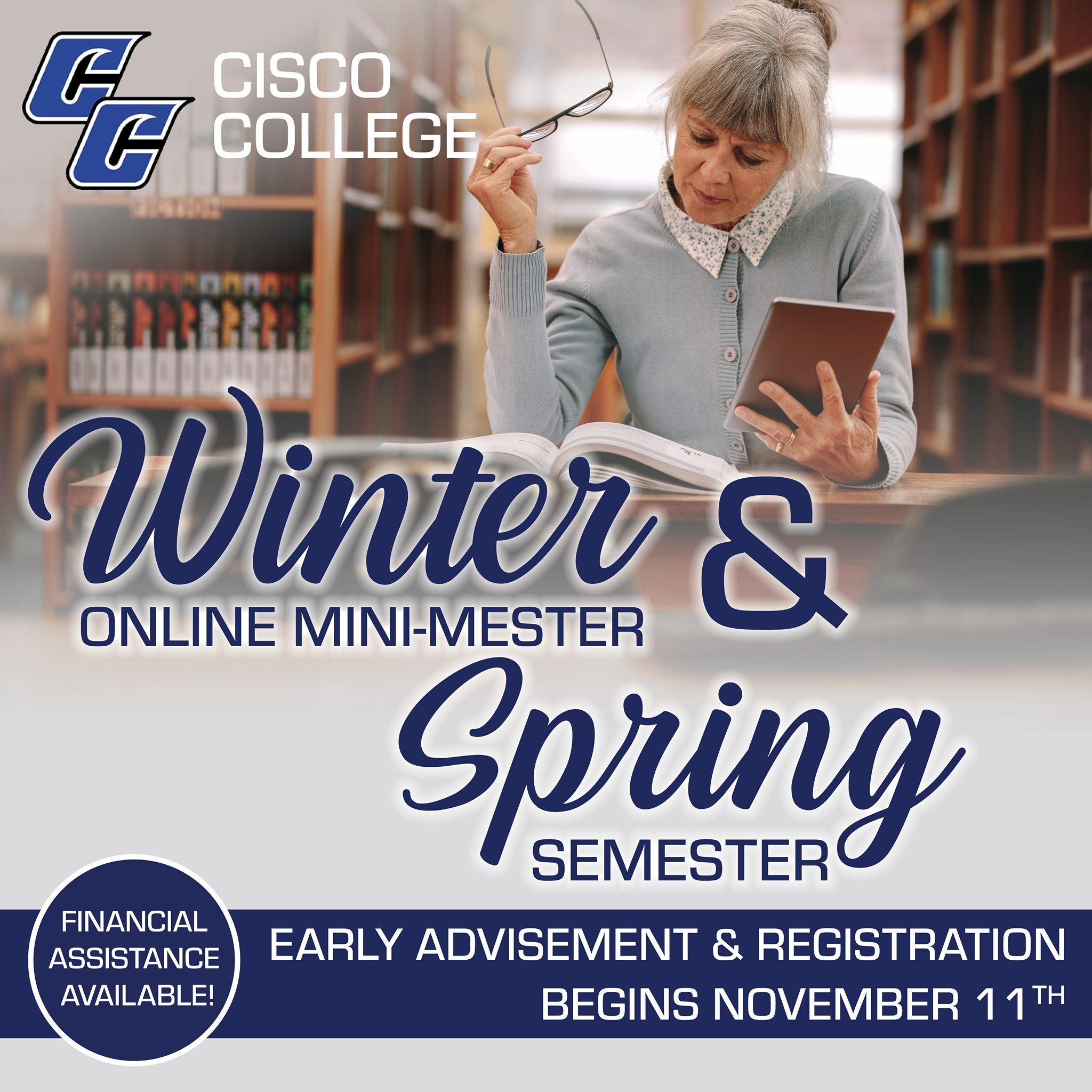Cisco College - Early Advisement & Registration for the Online Winter ...