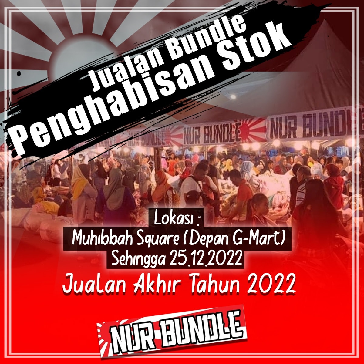 Tawau - 🎊🎉JUALAN BUNDLE PENGHABISAN STOK🎊🎉 PENJUALAN AKHIR PECAH GUNI ...