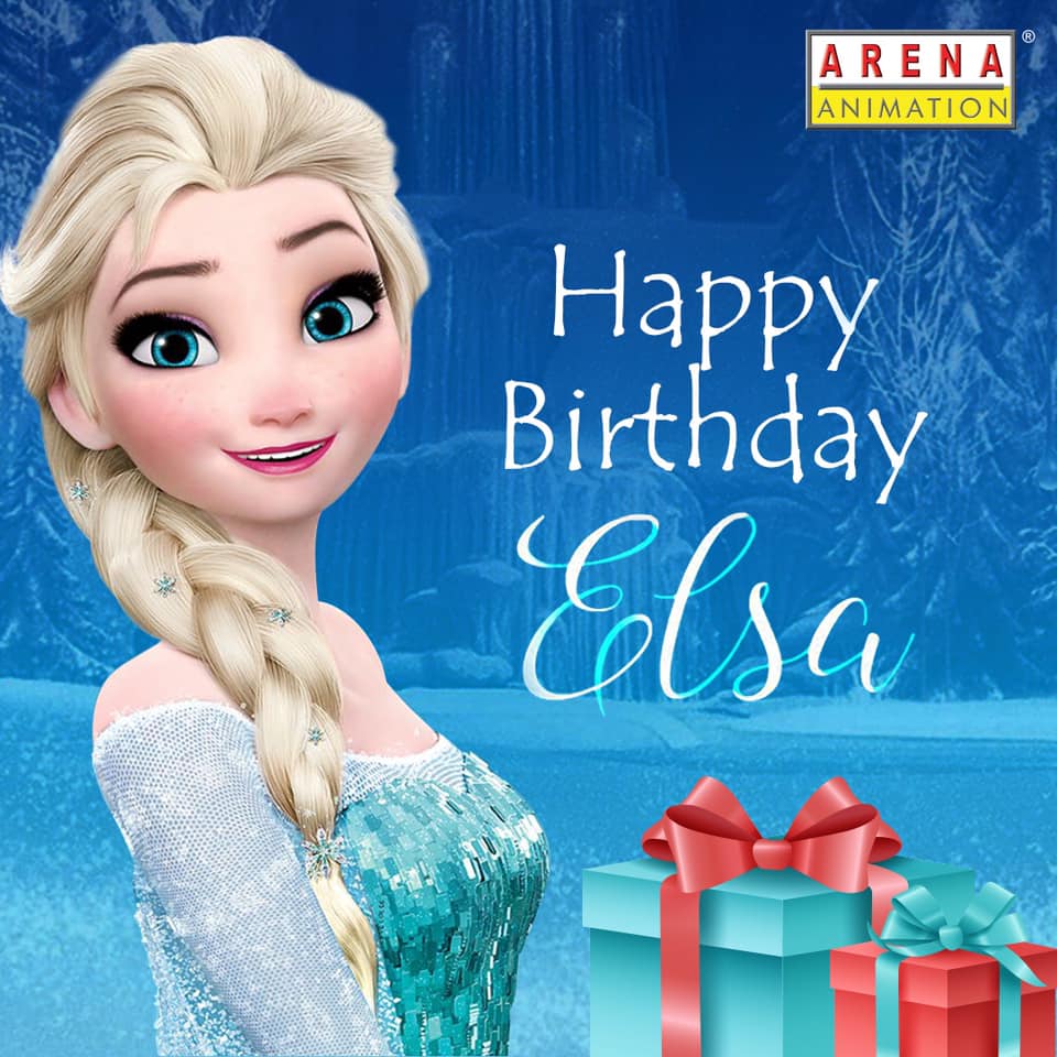 Happy Birthday ELSA!!! 🎂😊😍 - Arena Animation Malad
