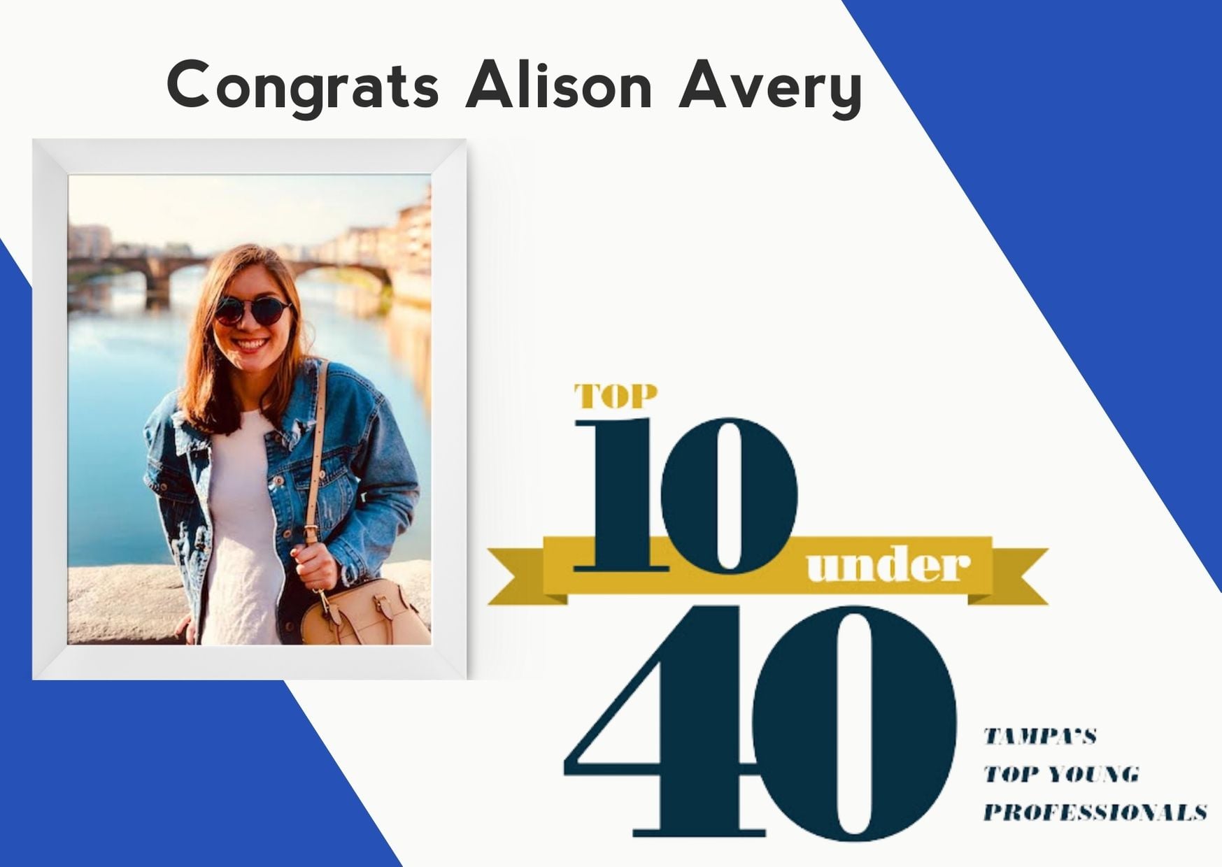 FARA Tampa Magazine recently named Alison Avery to their...