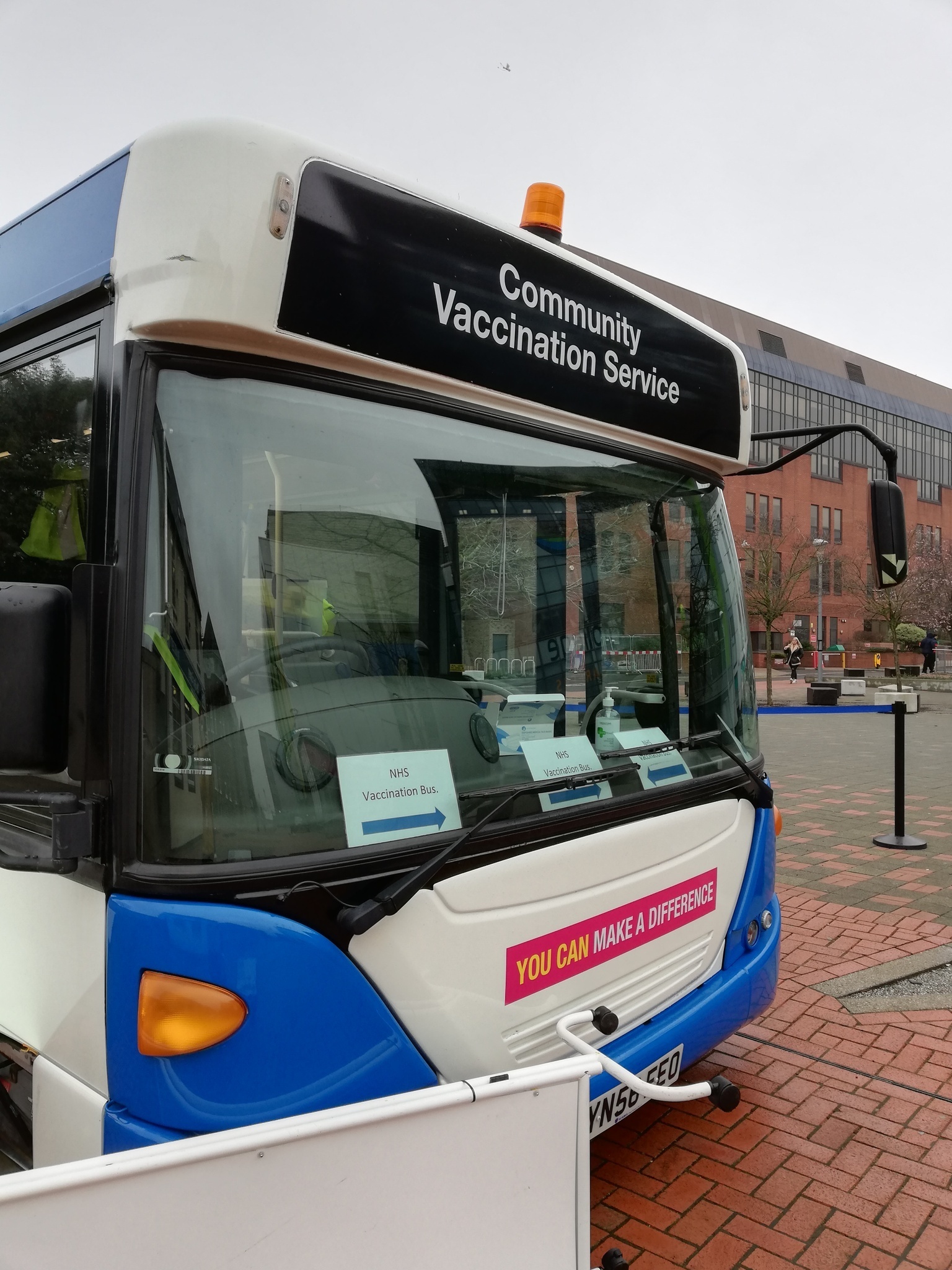 Thurrock Council - The #EPUT vaccination bus is parked up at IKEA ...
