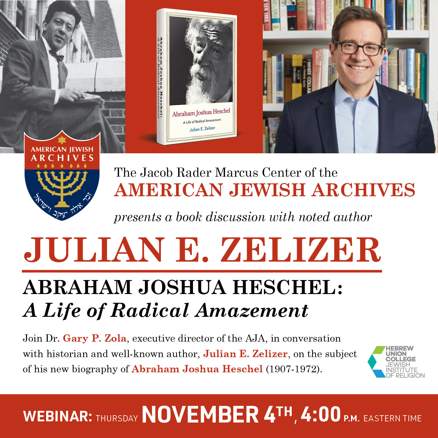 Don't forget that this webinar is NEXT WEEK! Julian Zelizer is a ...