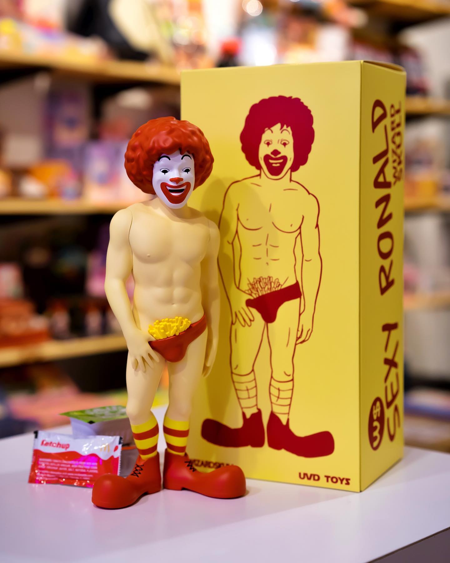 Sexy Ronald 3D figure by Wizardskull available now