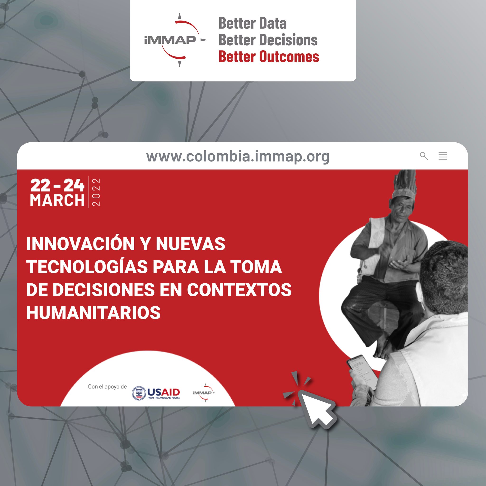 iMMAP - iMMAP Colombia🇨🇴 realizó su tercer evento virtual...