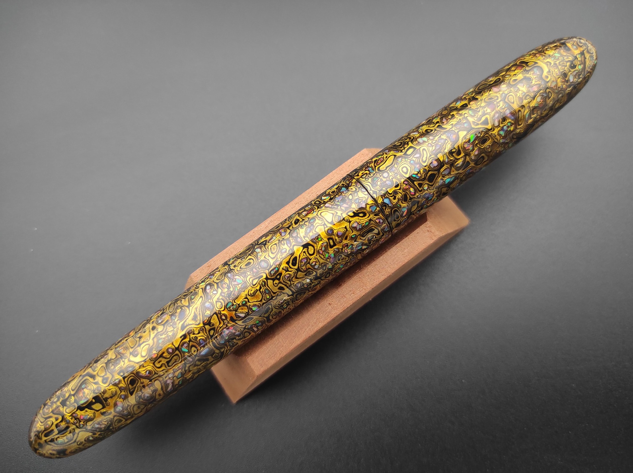 FongLai Woodworks 漆軸　変わり塗+螺鈿 FongLai Woodworks 漆軸 変わり塗+螺鈿 漆軸 変わり塗+螺鈿 Woodworks