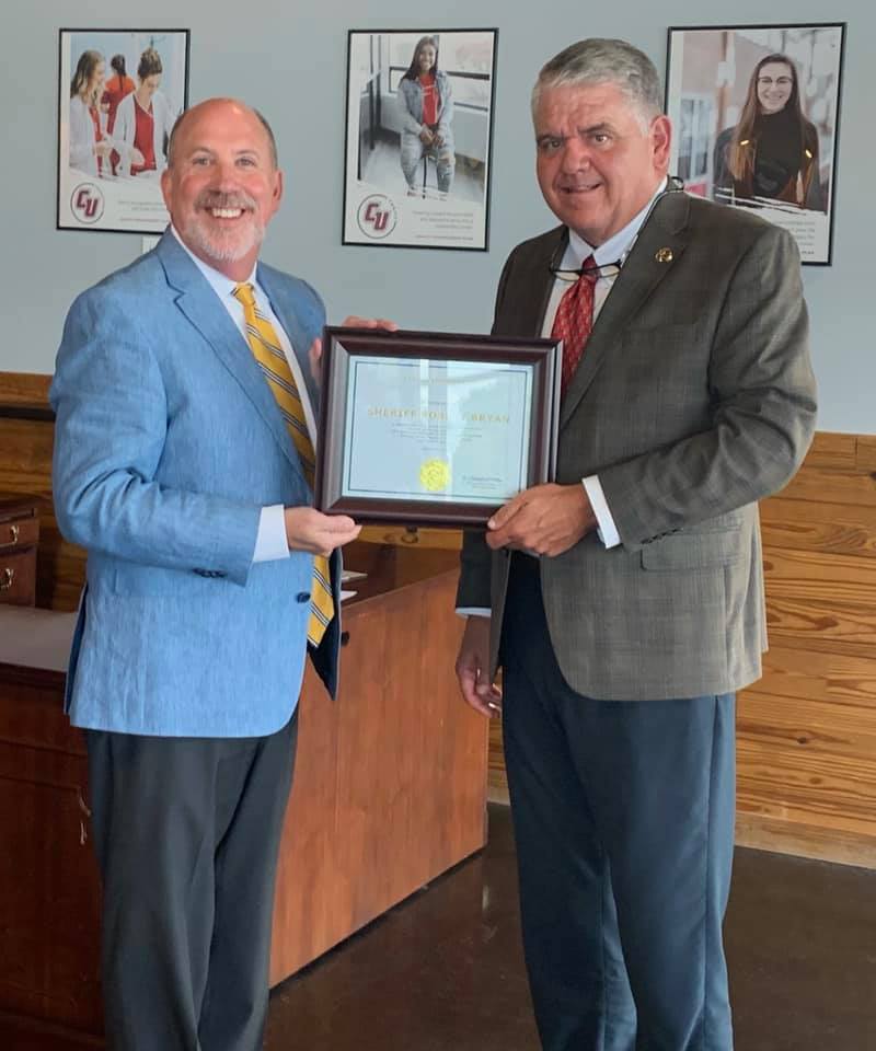 Child - Scott Ridgway, CAC Executive Director recognizing Wilson County ...