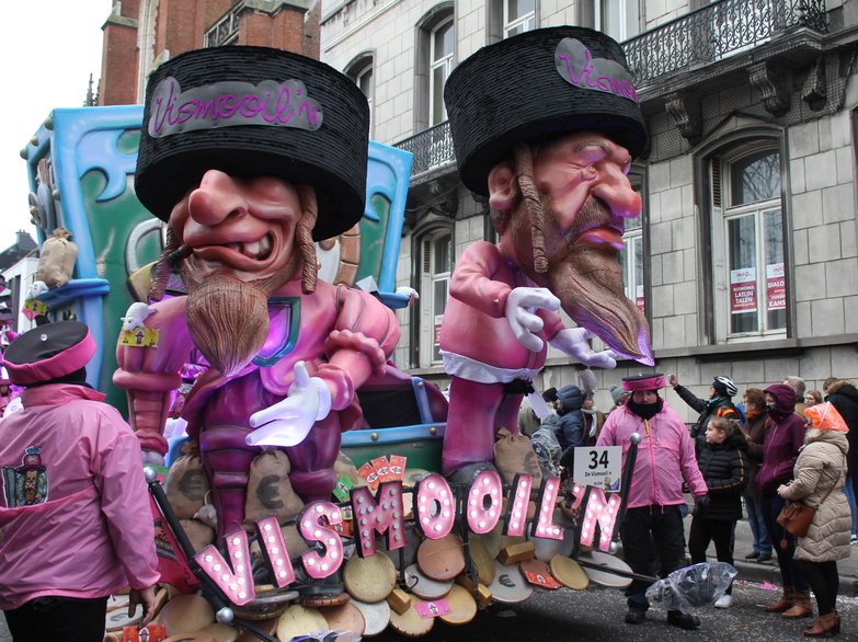 United - In 2019, parade floats at a carnival in northern Belgium ...