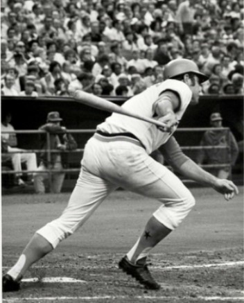 This - On April 24 , 1972 - Johnny Edwards takes Ferguson Jenkins deep ...