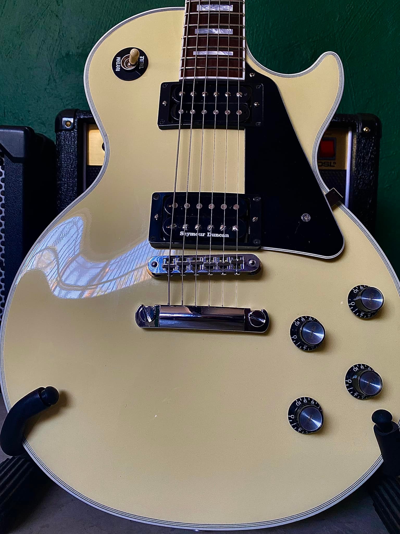 Epiphone Les Paul Ultra セイモア・ダンカン MOD Finally got to put