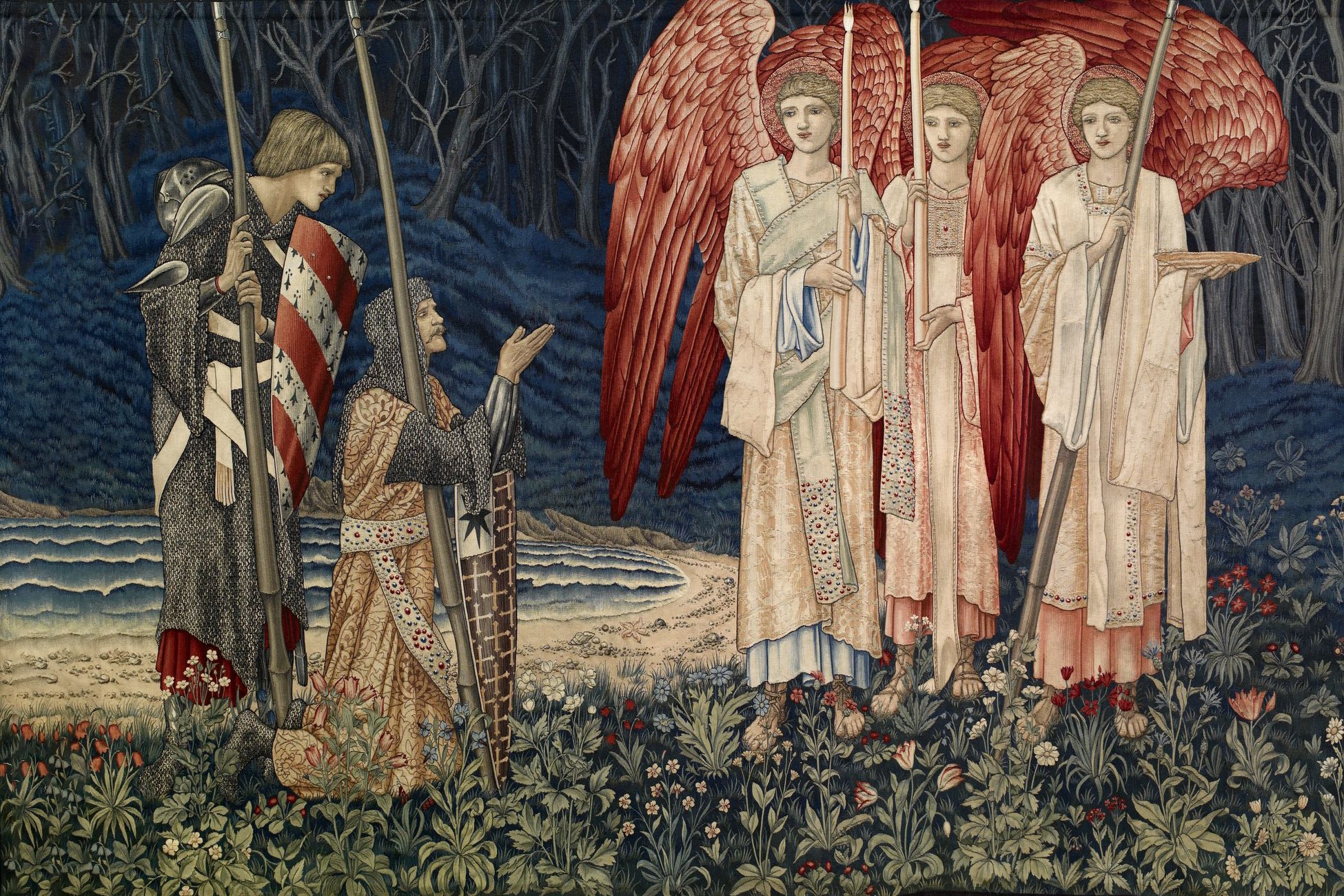 the-legend-of-king-arthur-a-william-morris-gallery
