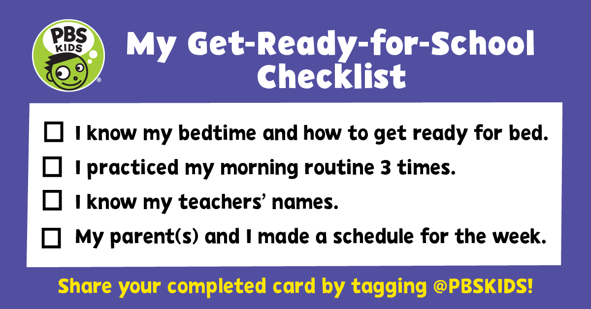 PBS KIDS - Back-to-school season has arrived! No matter what that looks ...