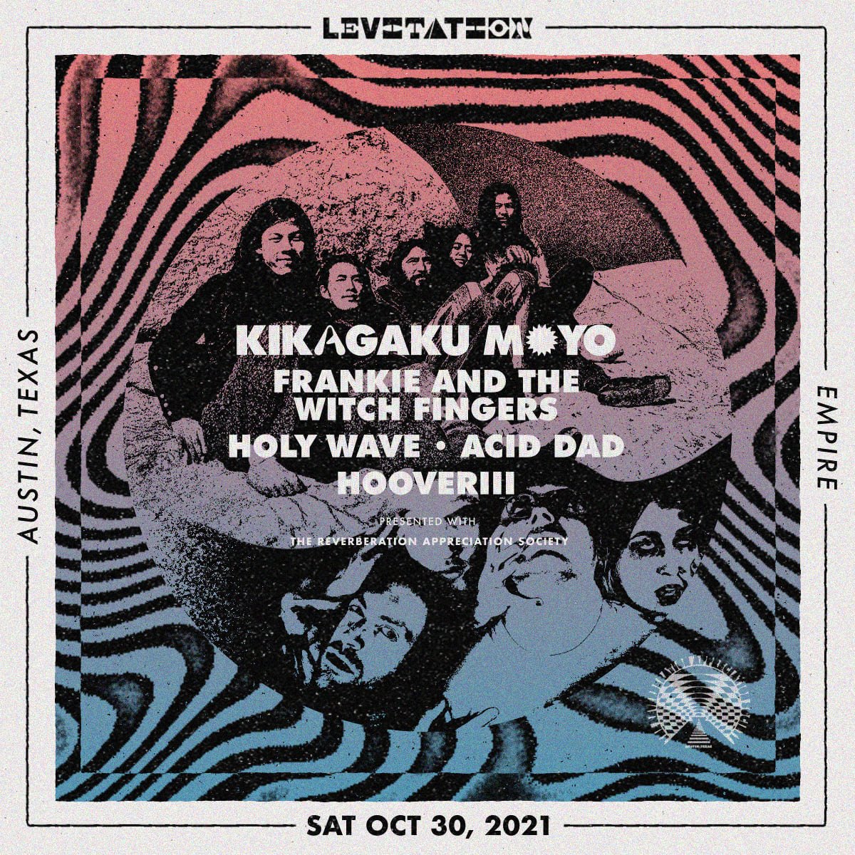 Two chances to chill with Kikagaku Moyo / 幾何学模様 at LEVITATION