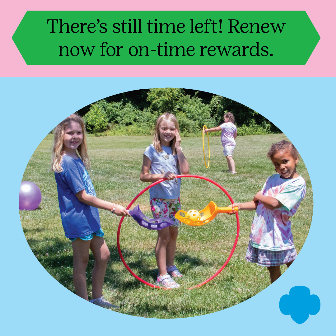 Camp - This is your last chance to be on time. On-Time renewal is ...