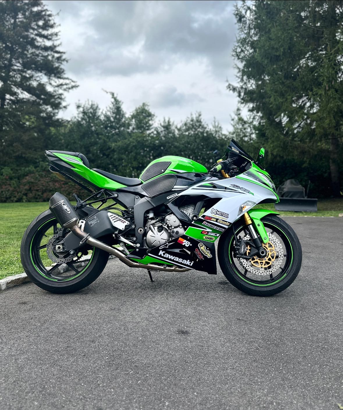Stock motor 2019 zx6r still has a lil more in her 60-130