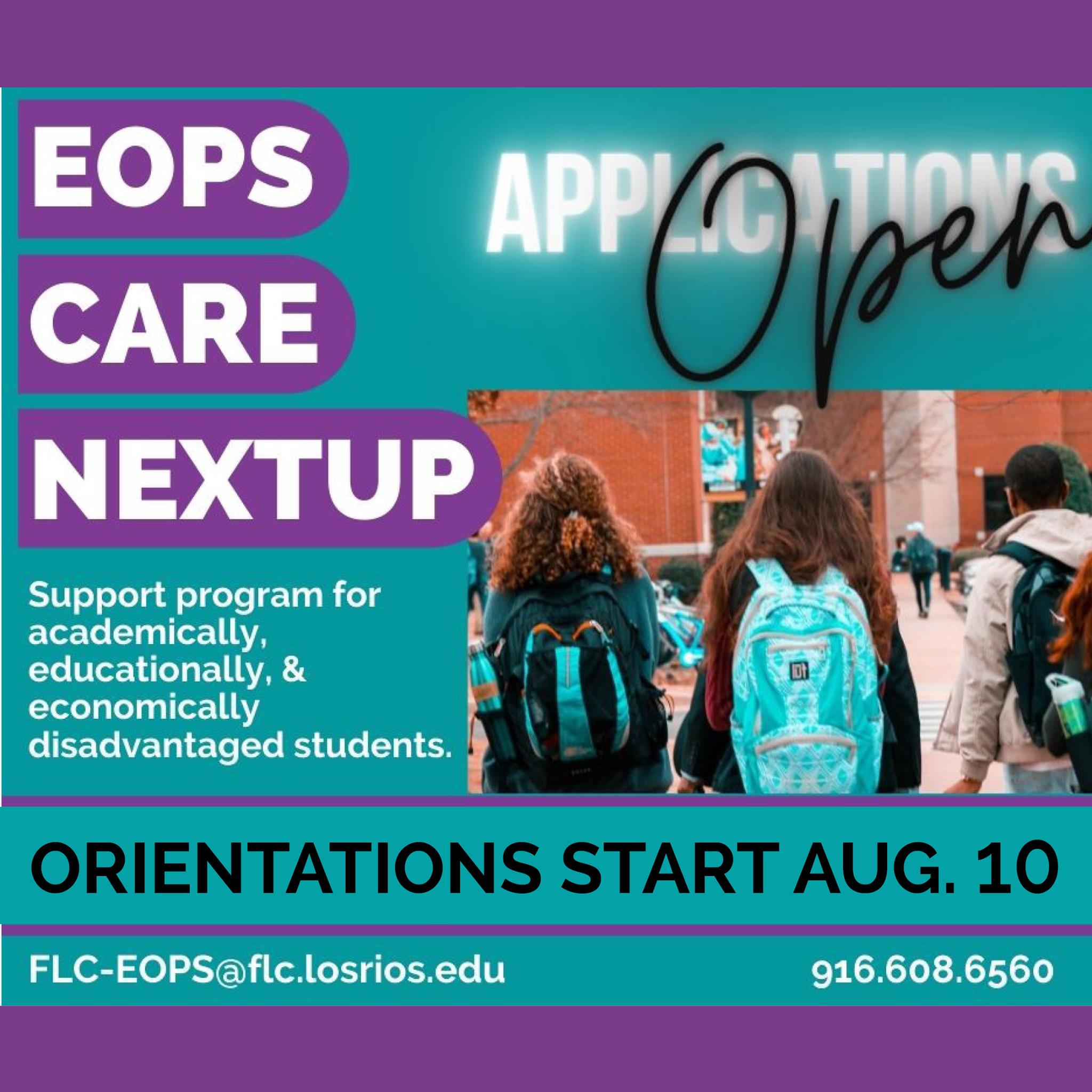 Folsom Lake College - FLC's EOPS/CARE/NextUp program is now accepting ...