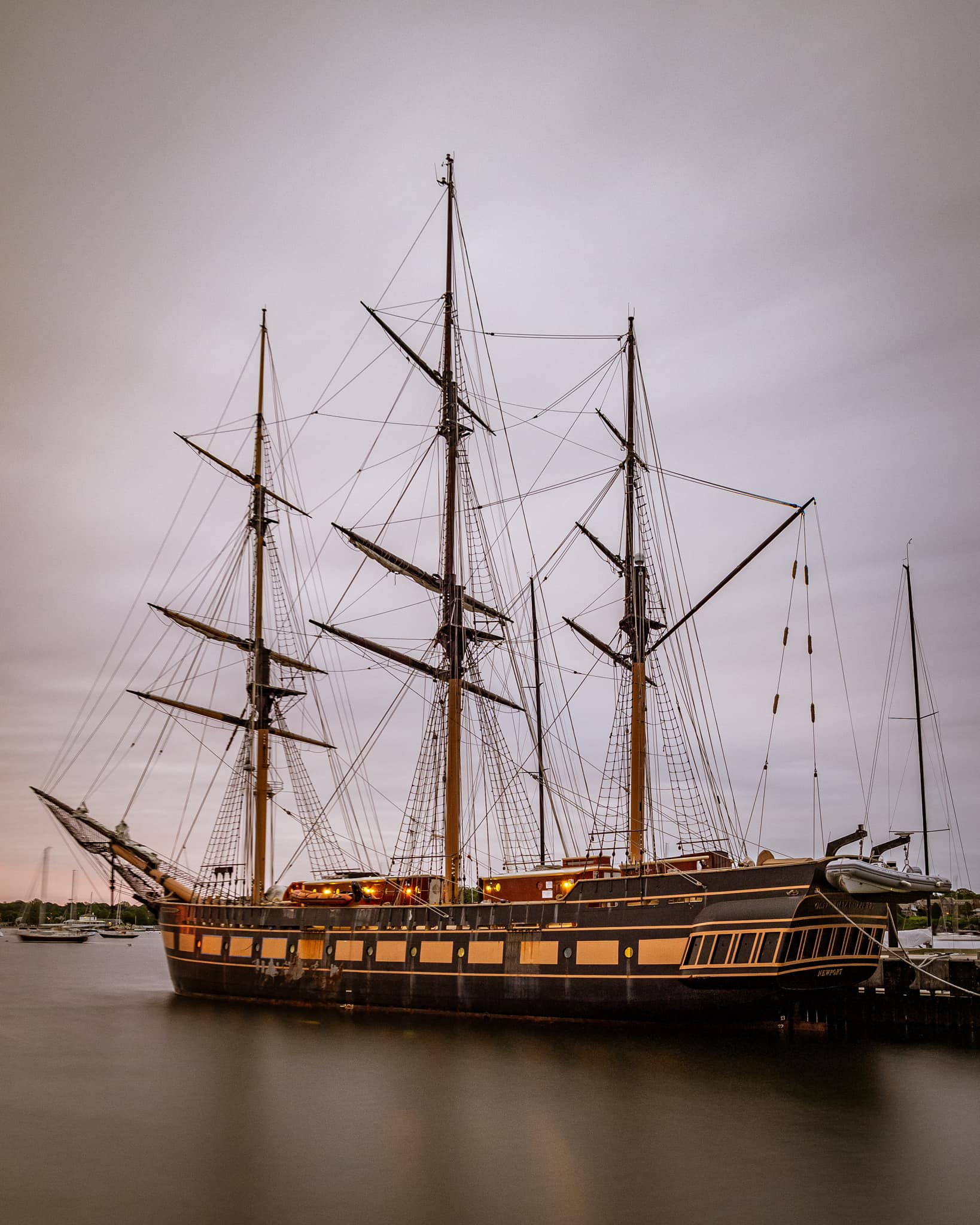 Oliver Hazard Perry ship at Fort Adams State Park