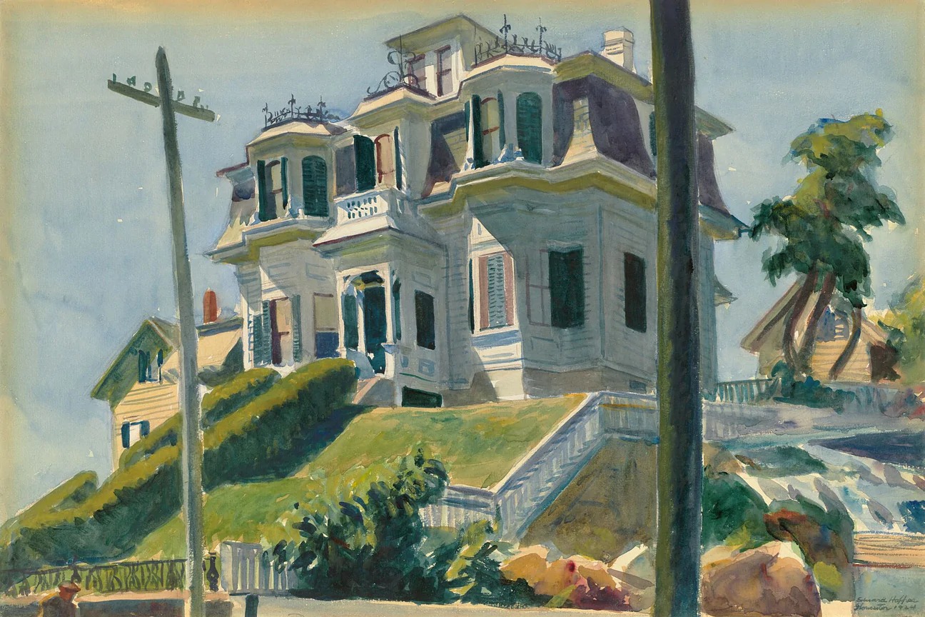 Hass Lilienthal house art by Don Davey