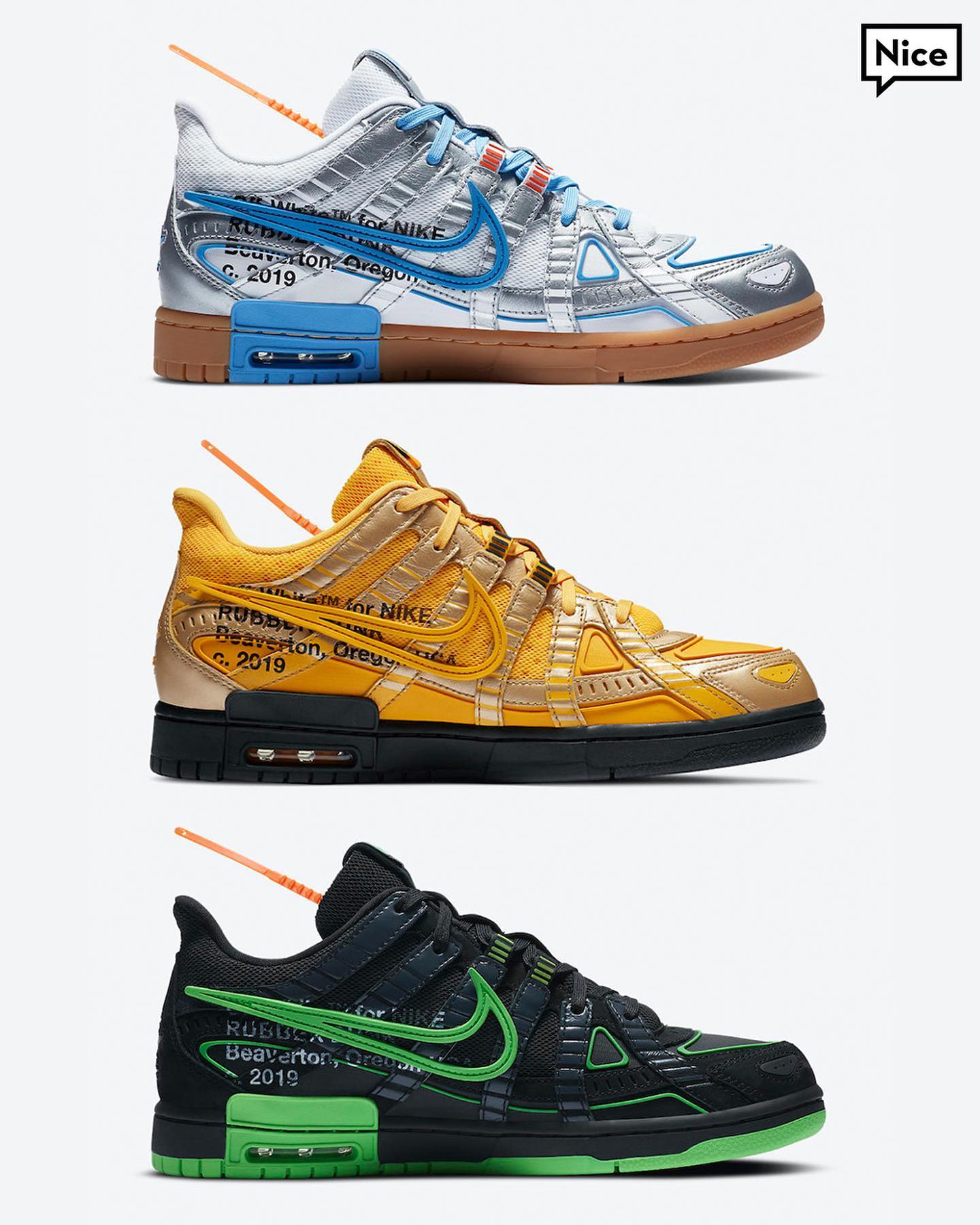 Which #OffWhite x Nike Rubber Dunk are you looking at? 👀