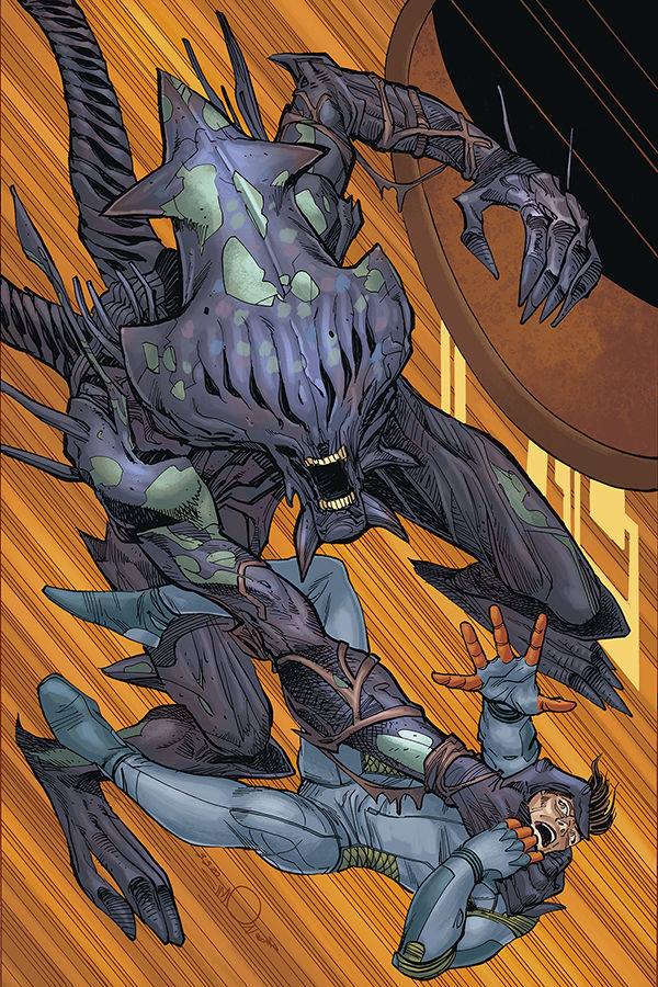 Dark Horse Comics - In Alien: The Original Screenplay #4, the alien is ...