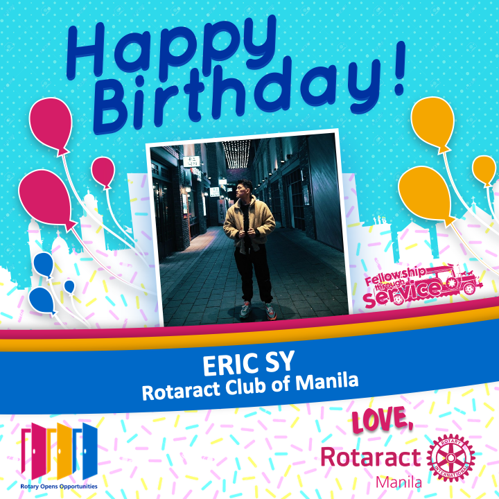 Happy Birthday to our awesome... - Rotaract Club of Manila
