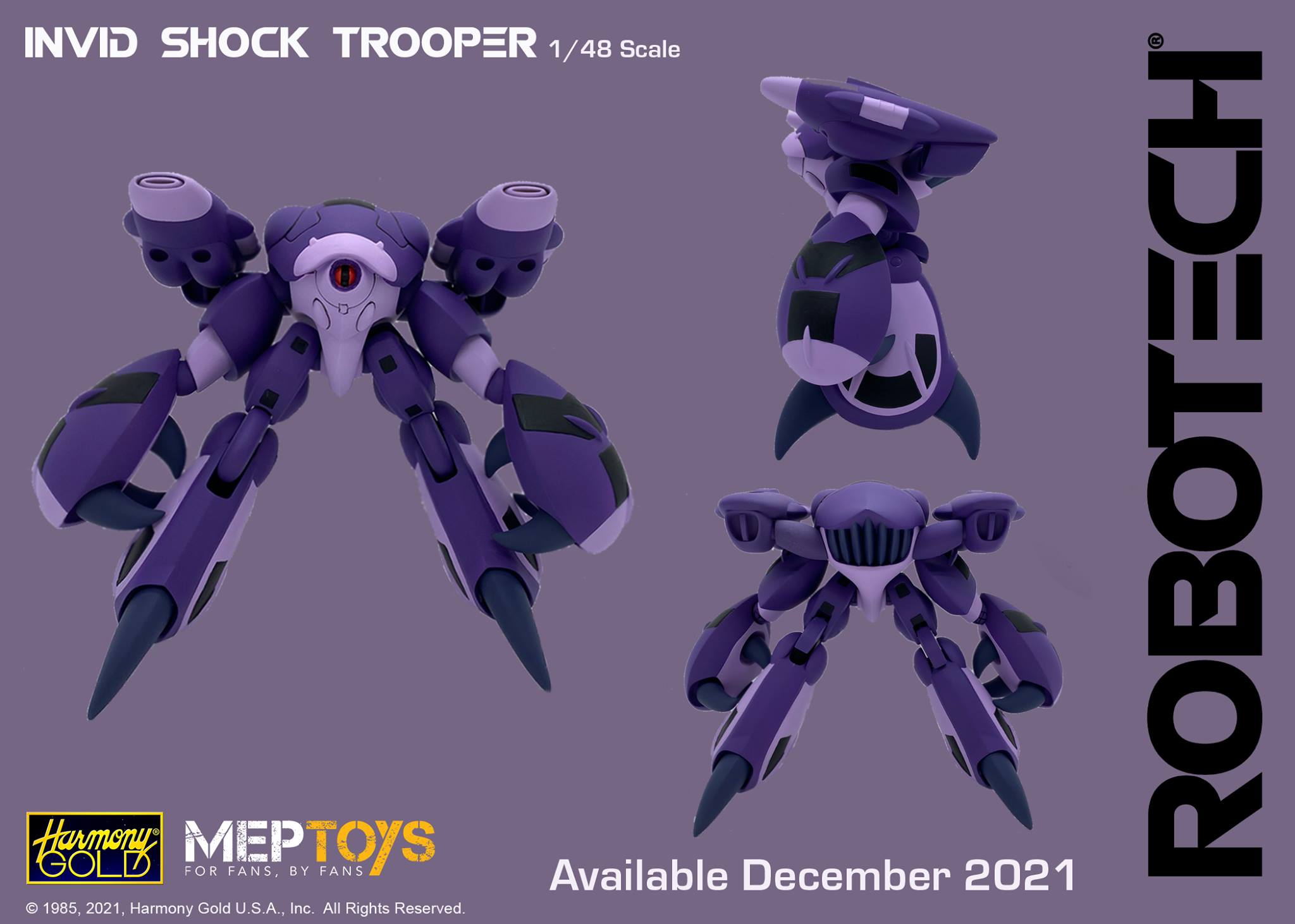 Robotech - MEPTOYS 1/48 SCALE INVID SHOCK TROOER... | Facebook