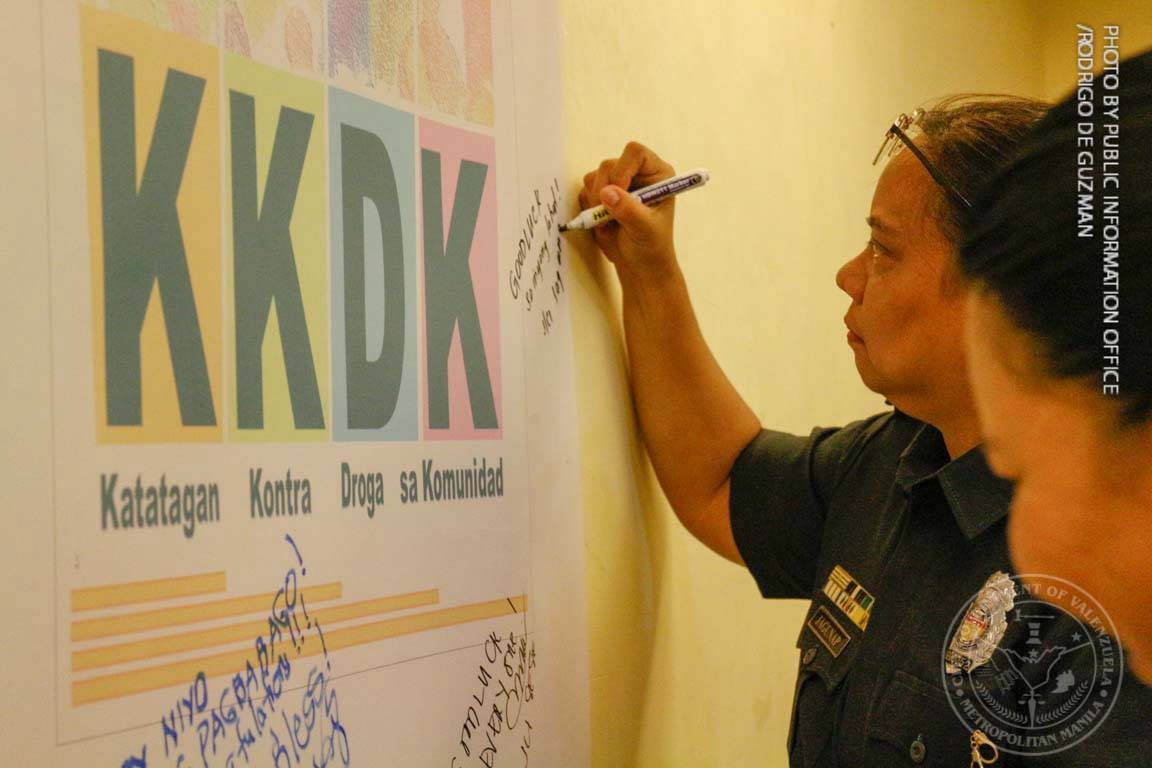 Valenzuela City - BJMP-VALENZUELA LAUNCHES KATATAGAN KONTRA DROGA SA ...