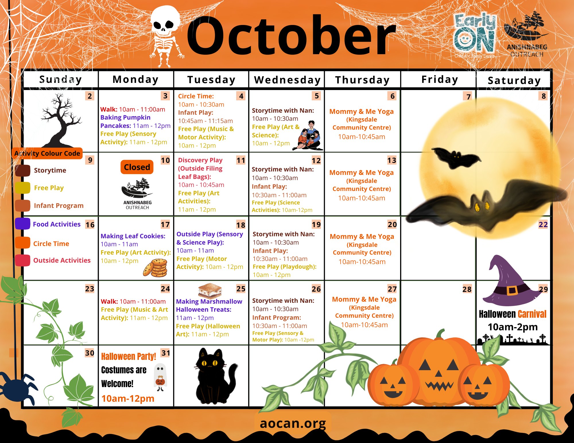 Anishnabeg Outreach - As the seasons change, so do our amazing programs ...