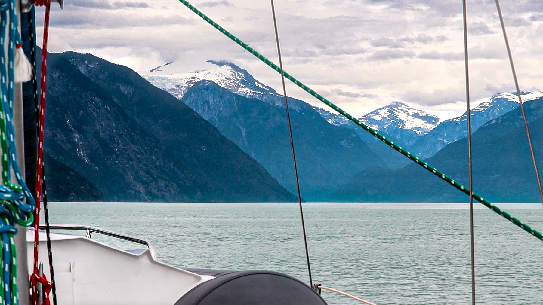 Bute Inlet, a spectacular 80km fjord cutting through British 