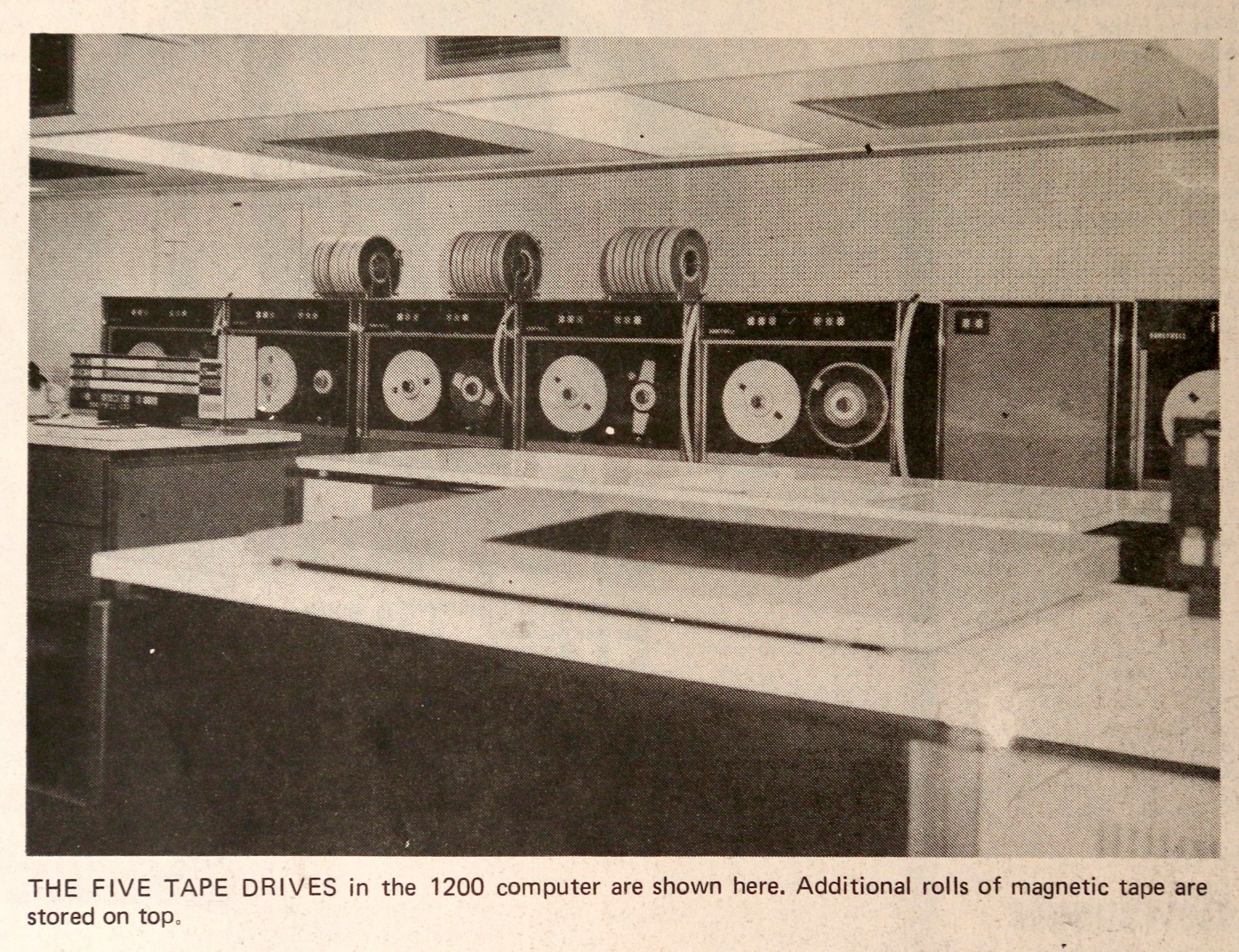 Cody Enterprise - A computer used by Husky Oil in 1970.