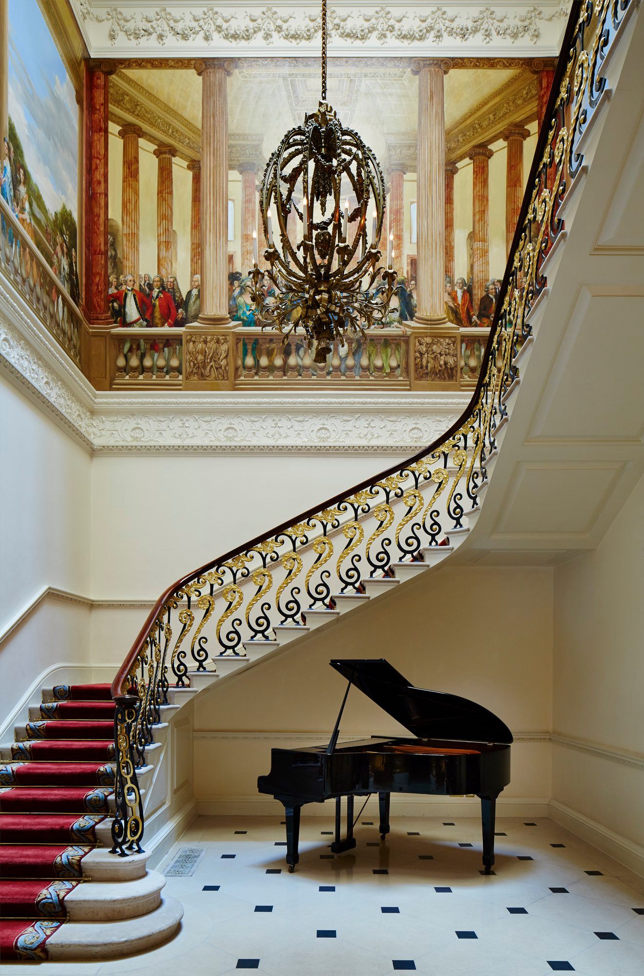 The Ritz London - The Grand Hallway staircase in 1975... | Facebook