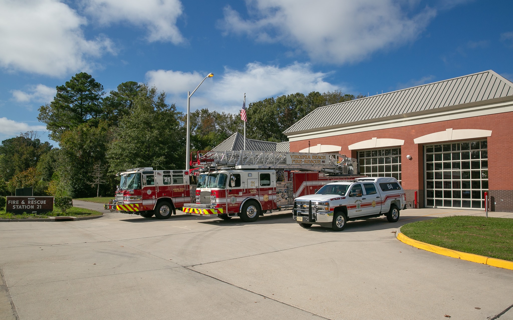 Virginia - Virginia Beach Fire / Rescue Station 21 - General Booth ...