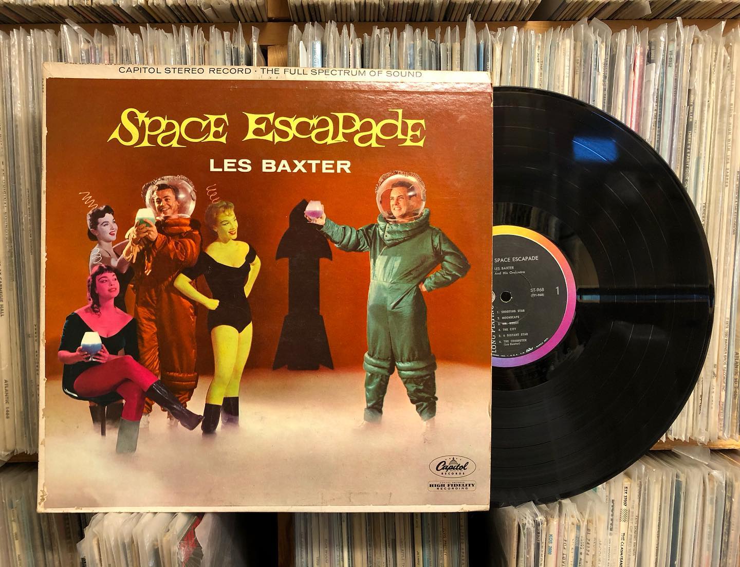 Les Baxter: Space Escapade (Capitol US mono 1958) Great Baxter classic