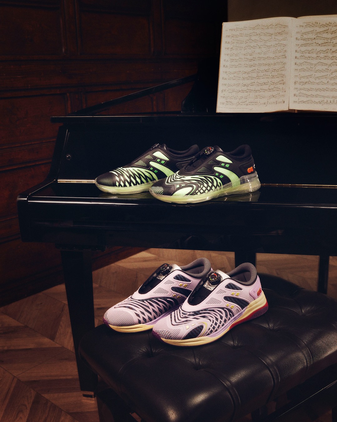 Inspired by the sporting world and interpreted through the House's