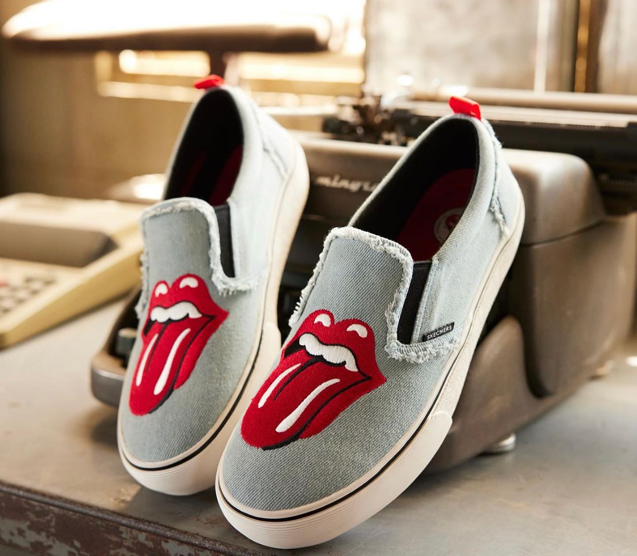 Step into history with 1 of 8 collectible Skechers x The Rolling