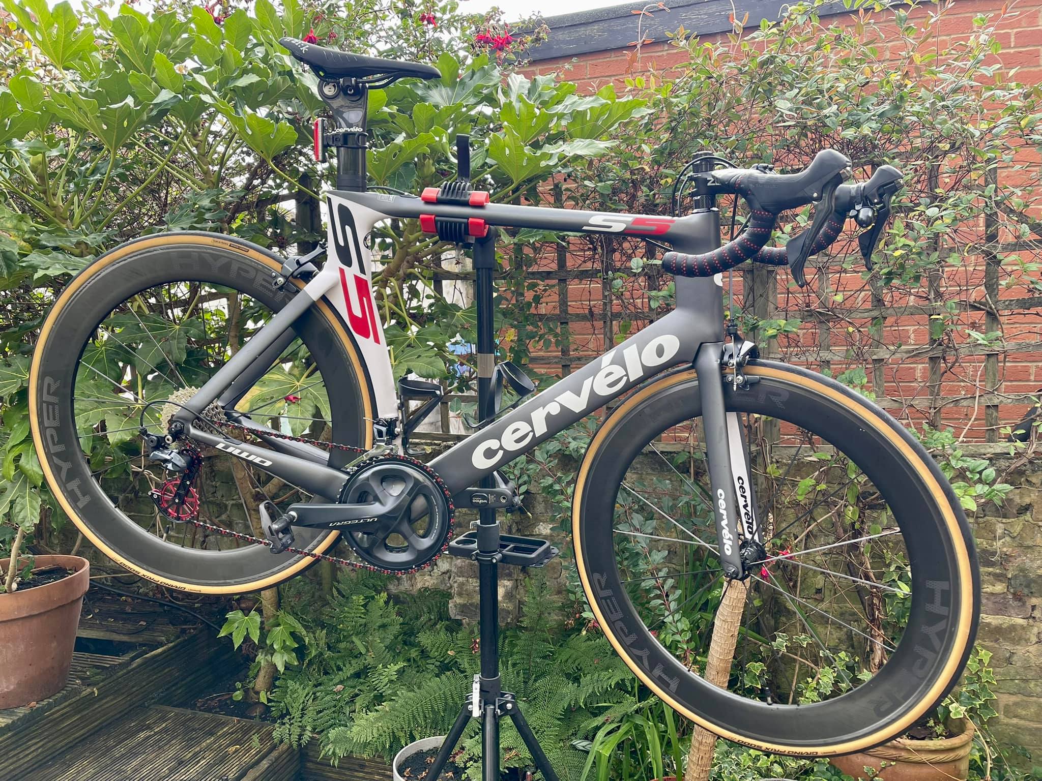 Hey fellow Cervélo bikers ? This is my freshly cleaned S5 (2014 