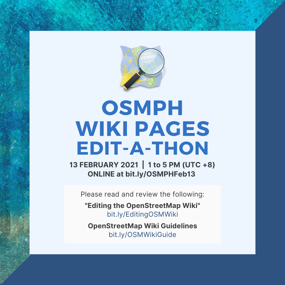 The OpenStreetMap Philippines... - OpenStreetMap Philippines | Facebook