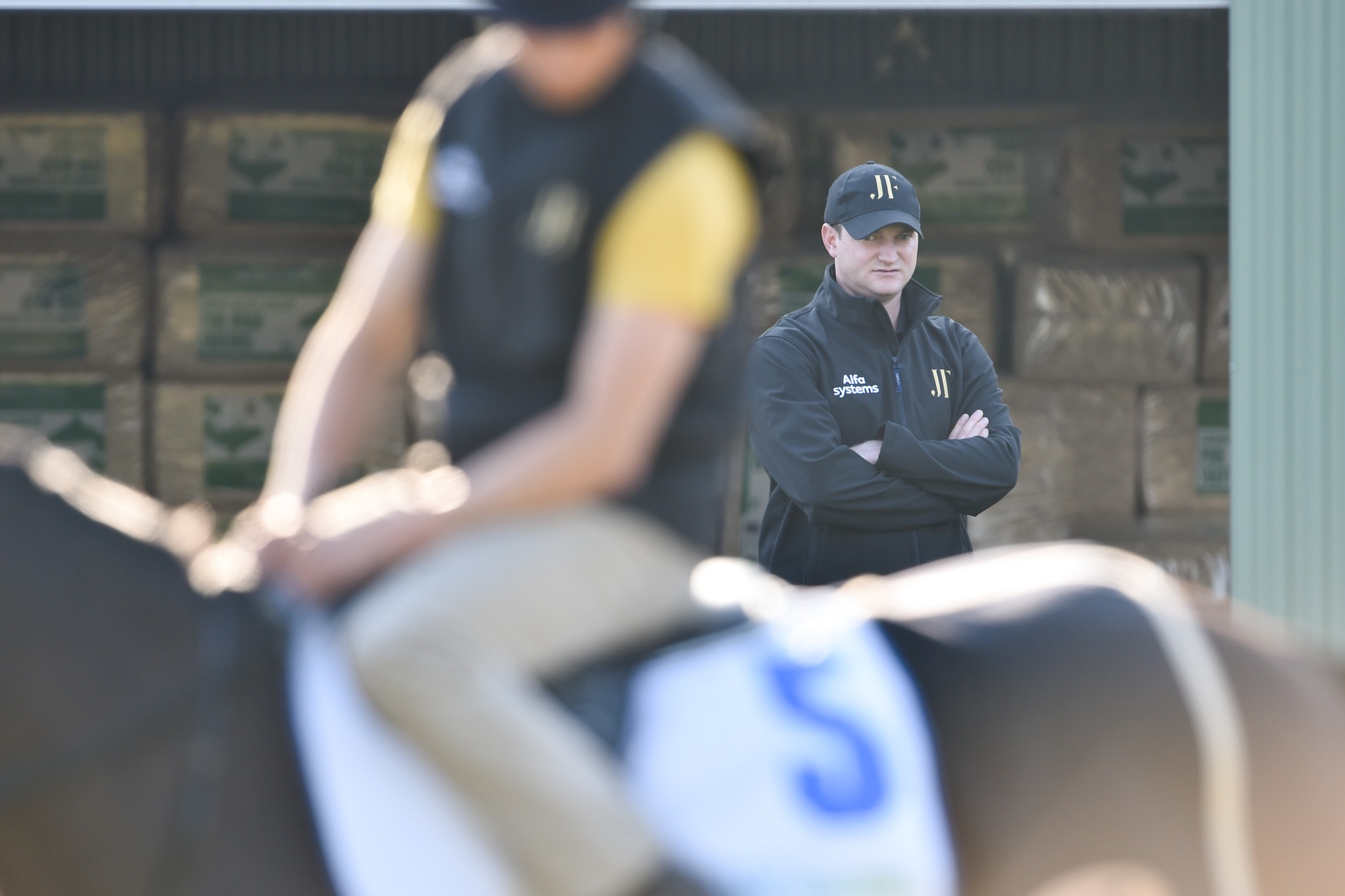 Racing Victoria - Trainer James Ferguson has arrived in...