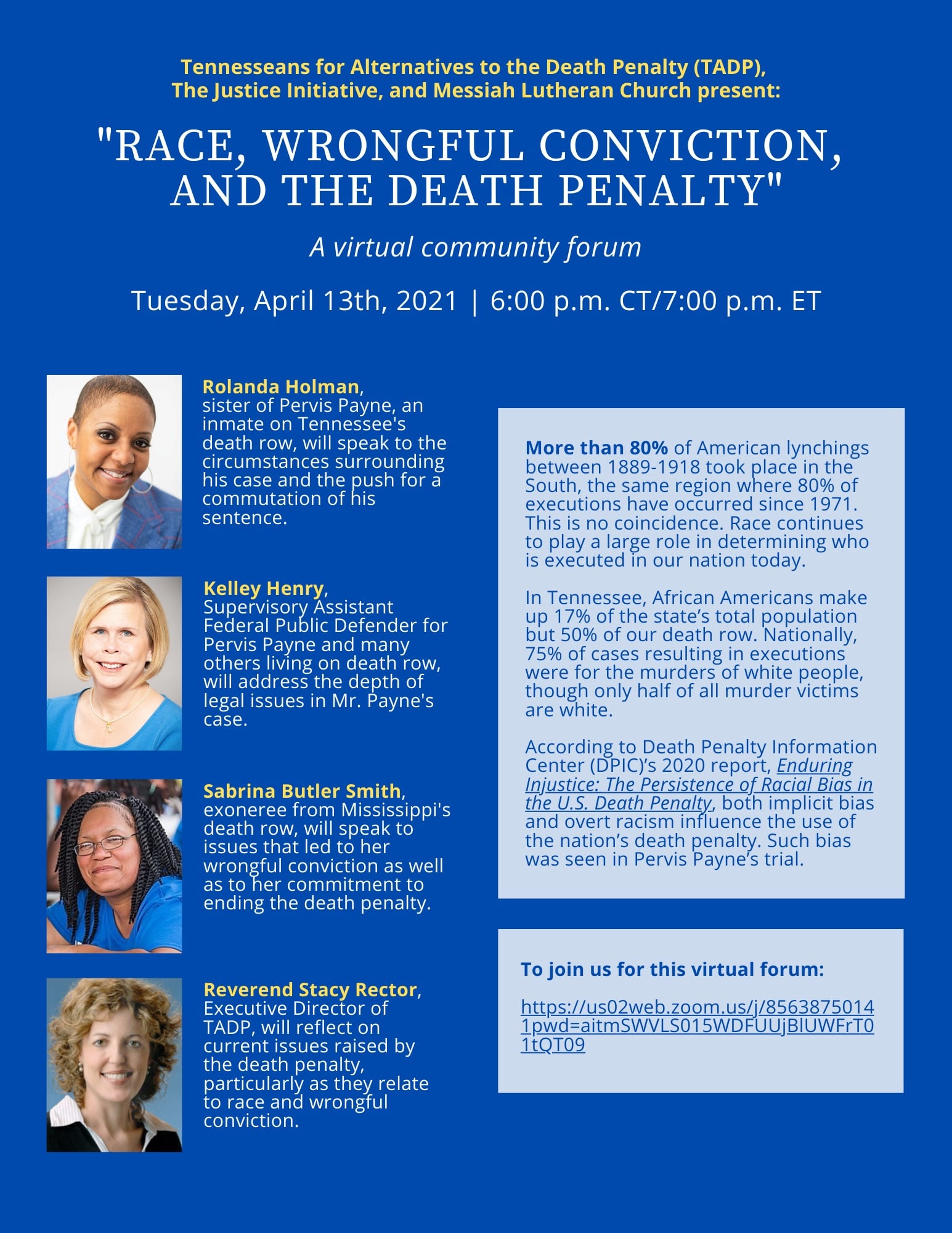 Don't... - Tennesseans for Alternatives to the Death Penalty