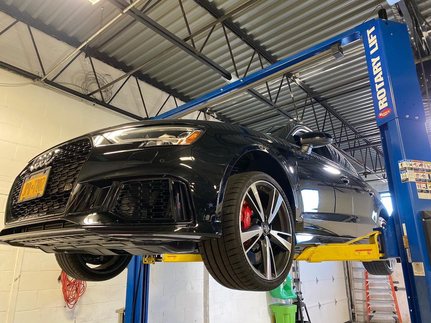 Audi RS3 Getting @unitronic Mid-Pipes Installed Long Islands #1 dealer ...