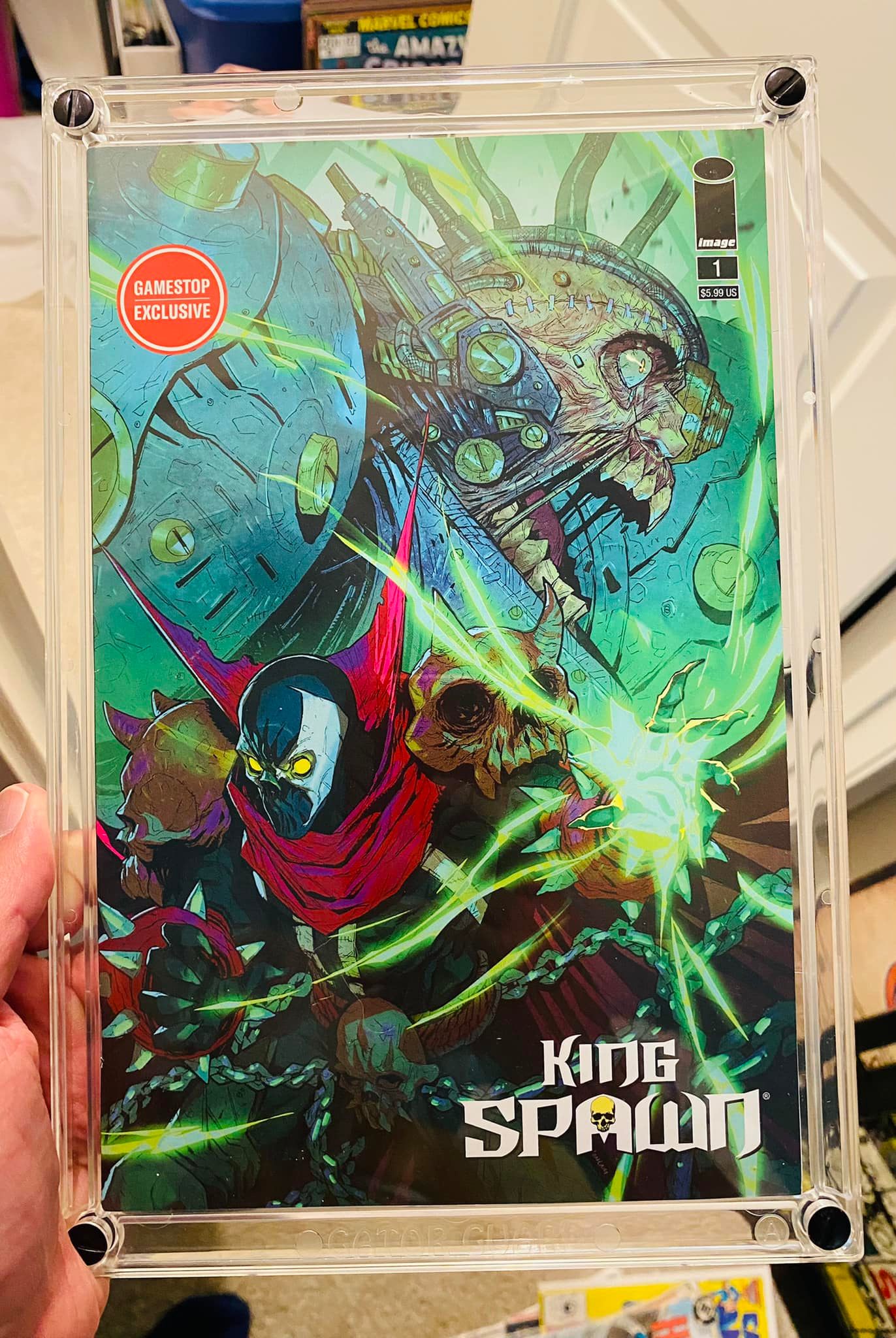 Comic Con - Collectors Club Spawn + Miracleman Packaging is in bad