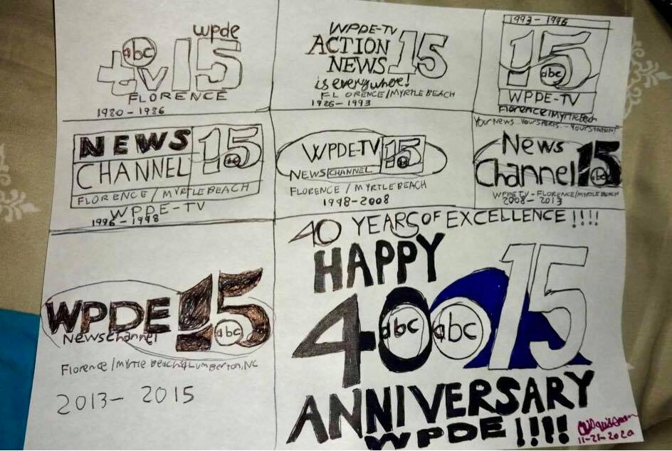 Today is ABC-15's 40th anniversary and long time viewer, Chris