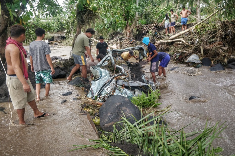 ABS-CBN News - Residents of San Francisco in Guinobatan, Albay survey ...