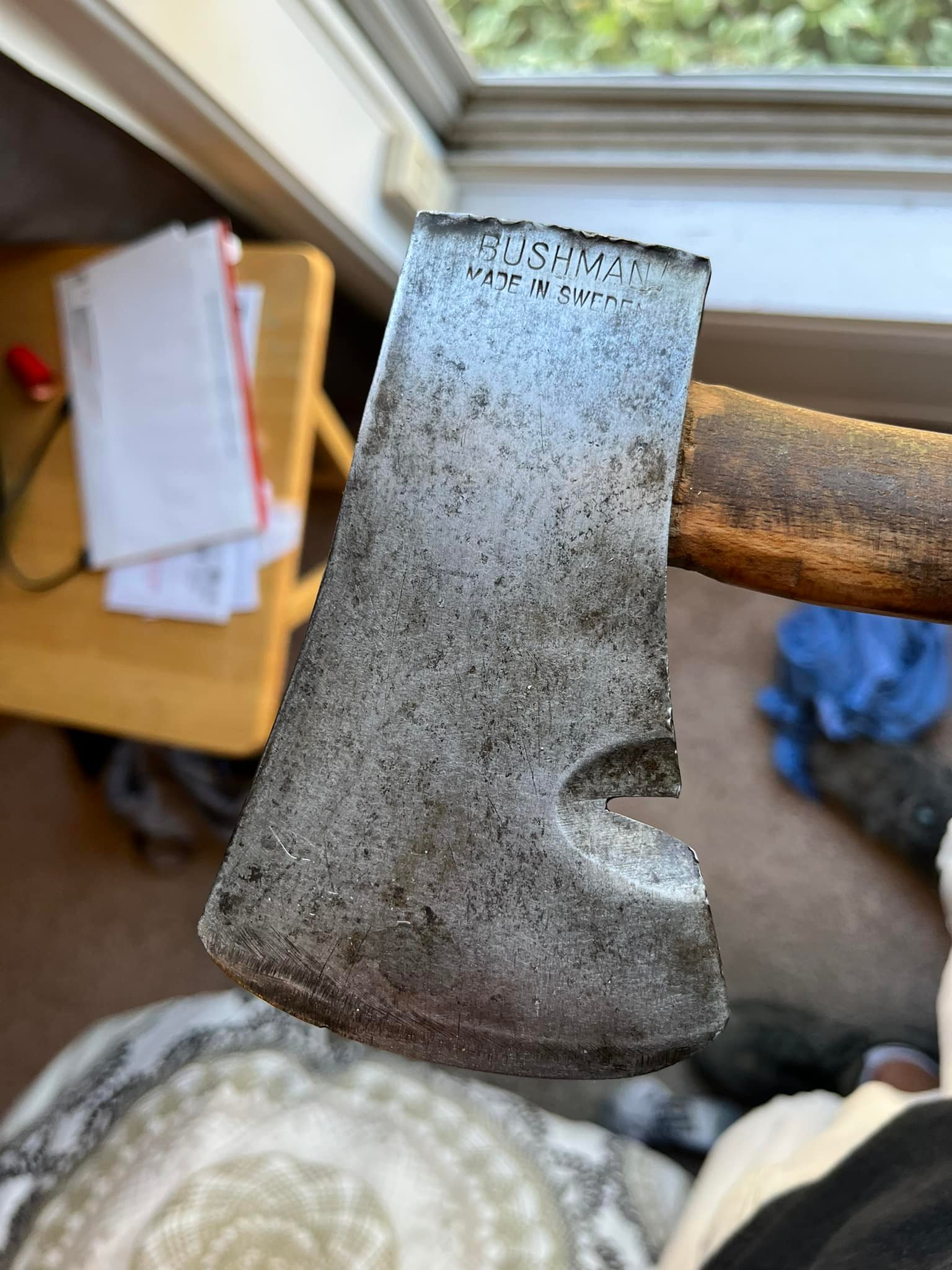 Is Bushman axe made at Wetterlings forge?