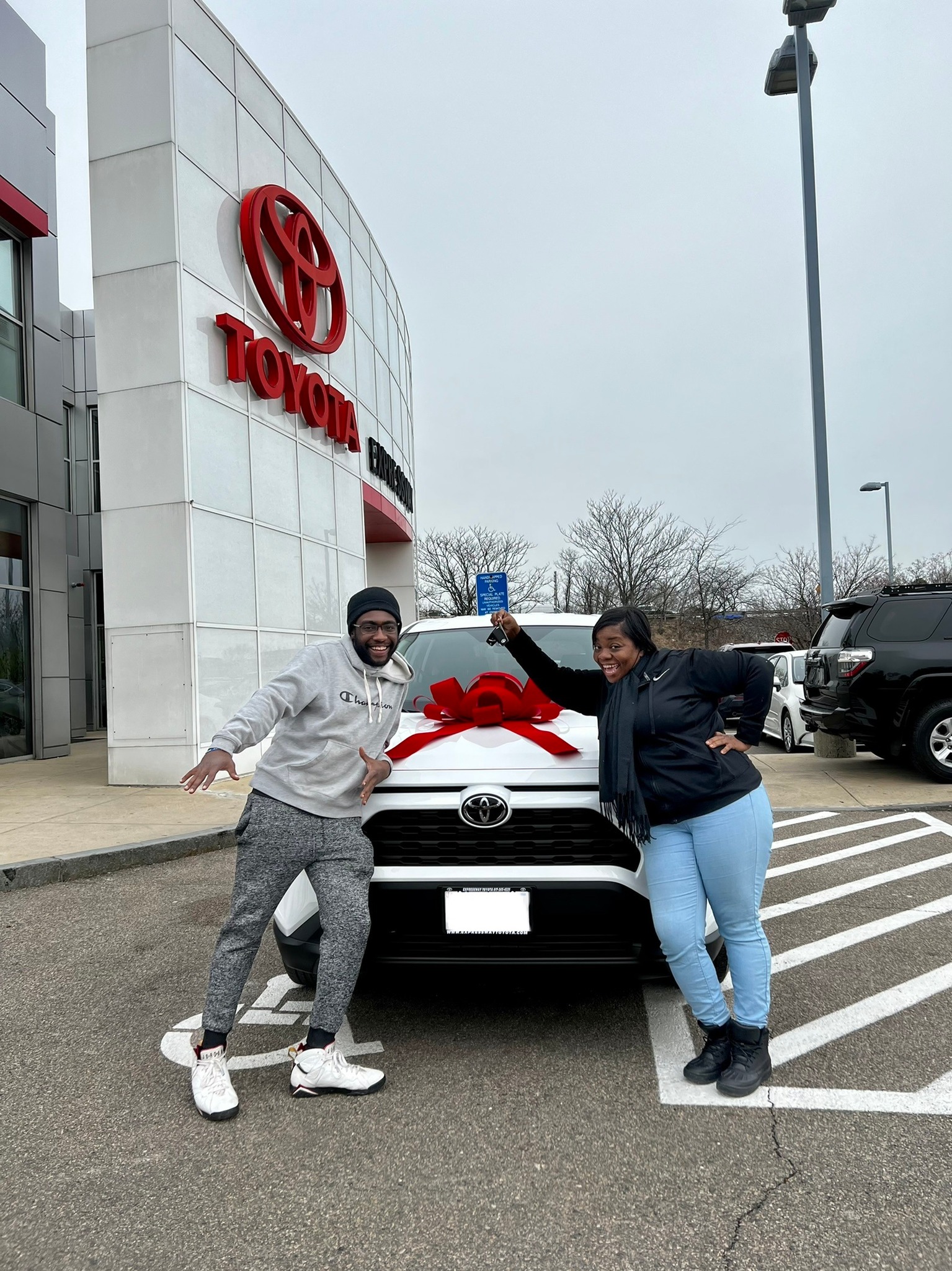 All excited and keys in hand!... - Expressway Toyota