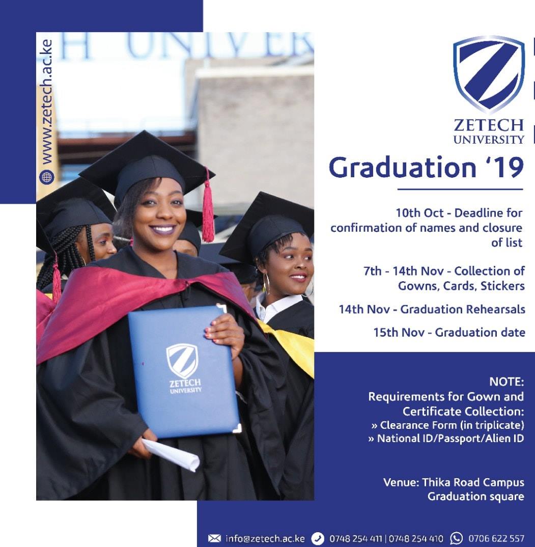 Preparations are underway for the 2019... - Zetech University | Facebook