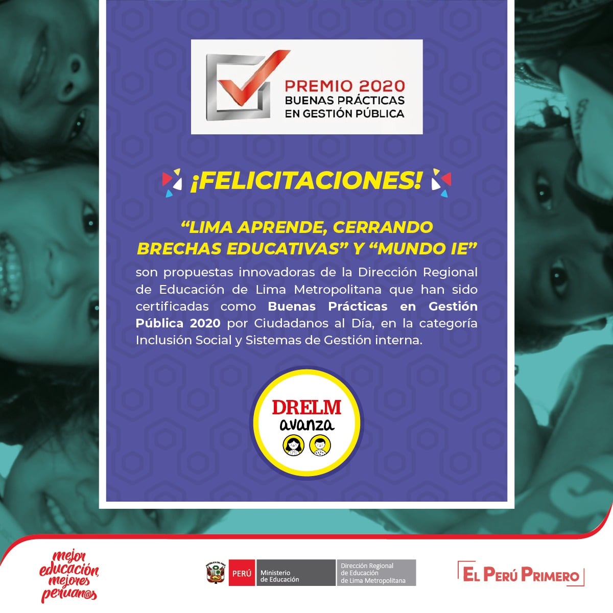 Dirección - #BuenasPrácticas2020 #NDP “Lima Aprende” es un programa que ...