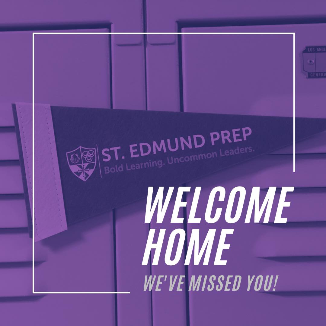 Today we welcome the... - St. Edmund Preparatory High School