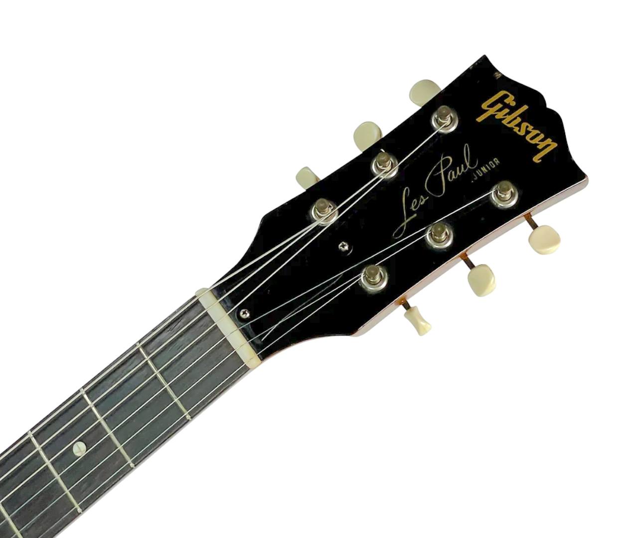 Restored 1958 Les Paul Junior double cut guitar from Matsumoku factory